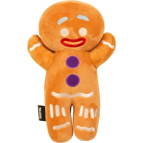 Shrek Gingy Gingerbread Man Bedding Super Soft Cozy Cuddle Pillow, (Officially Licensed Product) by Franco