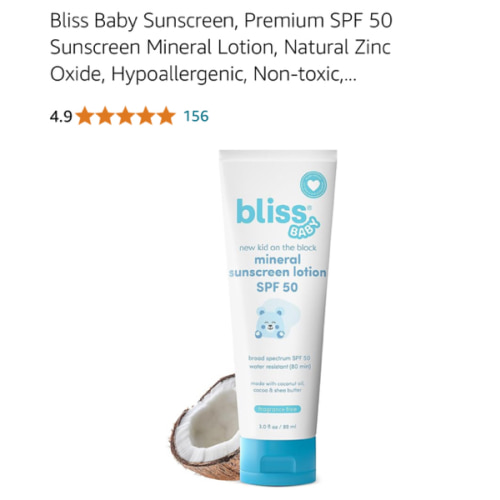 Amazon.com: Bliss: Mineral Sunscreens