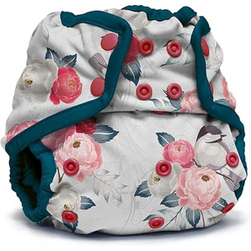 Kanga Care Rumparooz Double Leg Gusset Reusable Cloth Diaper Cover One Size Snap | Lily 6-35 lbs