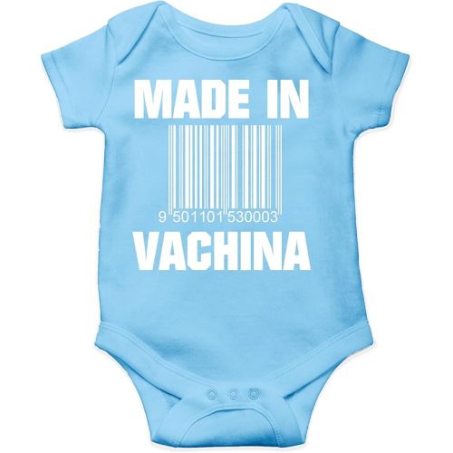 AW Fashions Made in VaChina Baby Bodysuit Funny Cute Baby Girl Clothing or Boy Outfit Infant Romper