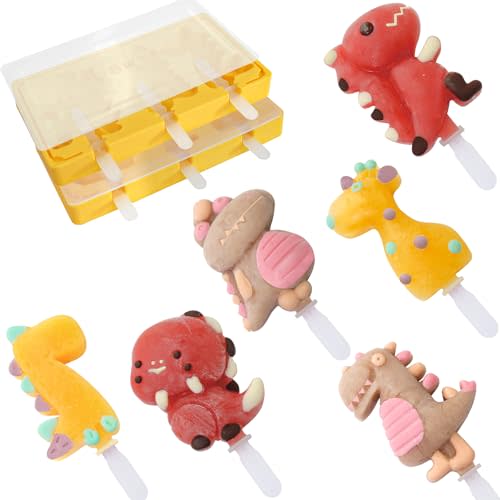 Salomayes Popsicle Molds for Kids and Toddlers, Silicone Popsicle Molds Bpa Free, Mini Baby Ice Pop Mold, Ice Cream Mold with Reusable Sticks, popsicle Maker Mold Set Easy