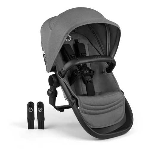 Bugaboo Kangaroo Sibling / Toddler Seat - Black / Moon Grey / Moon Grey