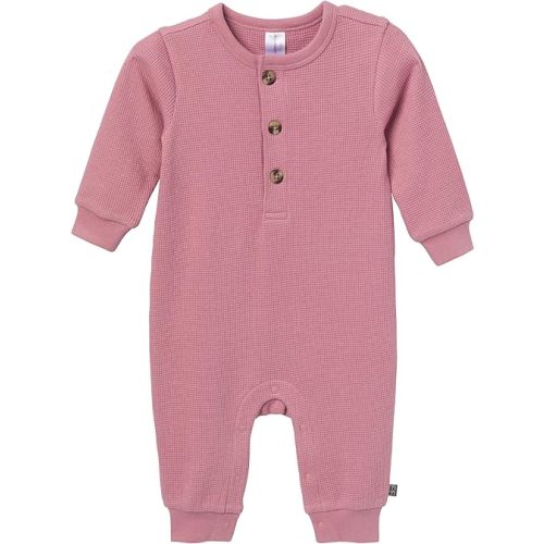Modern Moments by Gerber unisex-baby Long Sleeve Long Leg Slouch Romper