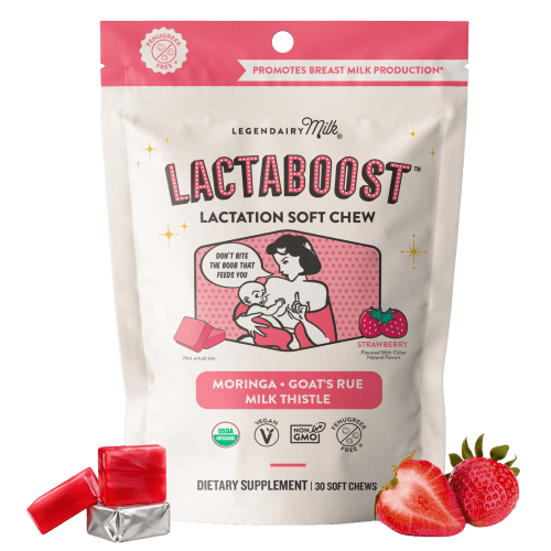 Lactaboost | Tasty Lactation Soft Chews for Milk Supply – Legendairy Milk