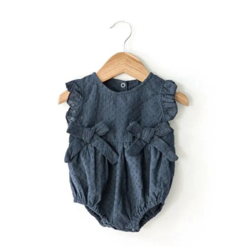 Olivia Romper in Navy | Reverie Threads