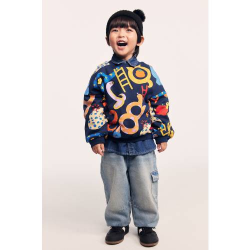 PATTERNED SWEATSHIRT