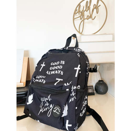 Jesus is King Mini Backpack – OUR HOUSE ABOVE