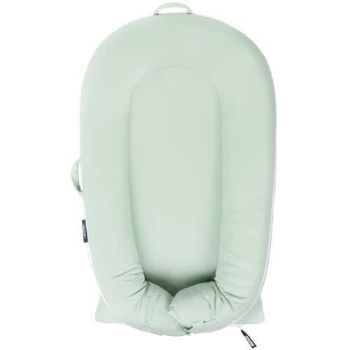 Organic Replacement Cover | Premium QualSpare Cover 100% Organic Cotton | Hypoallergenic | Fits Dockatot Deluxe + Docks (Pistacho Green)