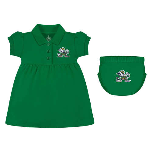 Notre Dame Fighting Irish Polo Dress w/Bloomer | College Baby