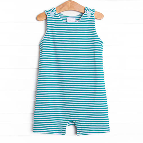 Henry Jon Jon, Light Blue and Teal Stripe – Stitchy Fish