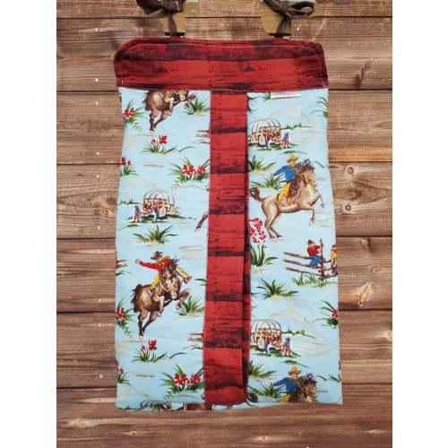 Diaper stacker - Barn Dandy Cowboy Western Diaper Stacker