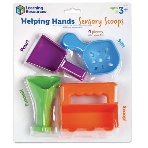 Learning Resources Helping Hands Sensory Scoops, Fine Motor Skills, Sensory Toys for Children, Ages 3+
