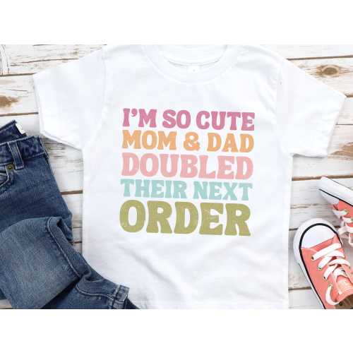Big Sister Twins Shirt: Retro Wavy Graphic Tee, Twins Announcement - 1114