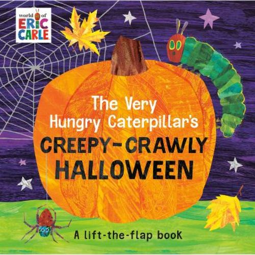 The Very Hungry Caterpillar's Creepy-Crawly Halloween - by Eric Carle (Board Book)