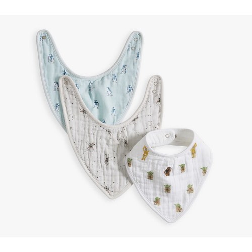 Star Wars™ Organic Muslin Bib, Set of 3