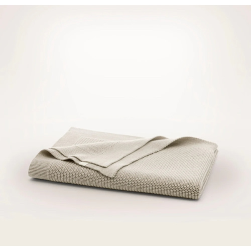 Cozy Ribbed Knit Baby Blanket | Gentle Warmth | Boll & Branch