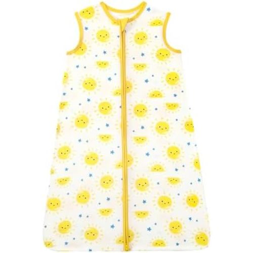 Baby Sleep Sack Newborn Wearable Blanket Soft Sleep Bag with 2-Way Zipper for Boys Girls, Viscose Made from Bamboo
