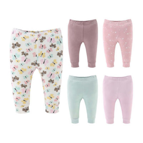 The Peanutshell Baby Girls Easy-on + Easy-off Straight Regular Fit Pull-On Pant