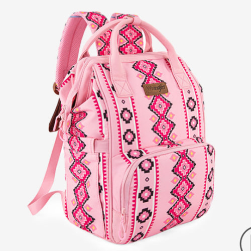 Wrangler Aztec Southwestern Print Diaper Bag - Montana West – Montana West World