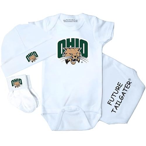 Collegiate Licensed 3 Piece Baby Clothing Gift Set