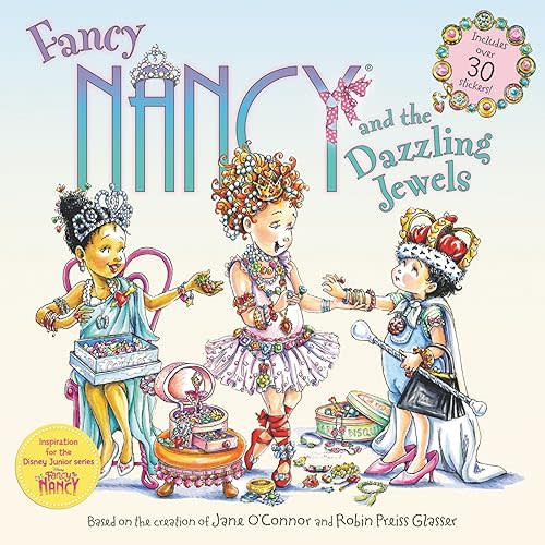 Fancy Nancy and the Dazzling Jewels Paperback – Sticker Book, October 17, 2017