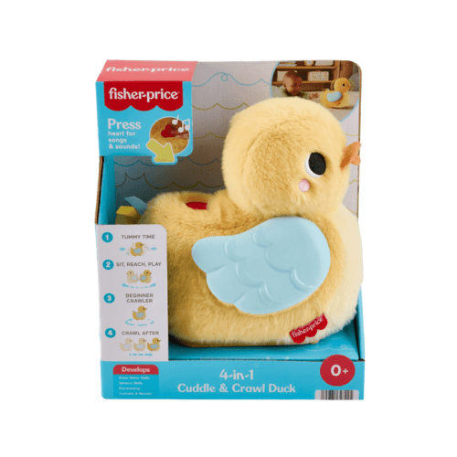 Fisher-Price 4-in-1 Cuddle & Crawl Duck - Red - One Size