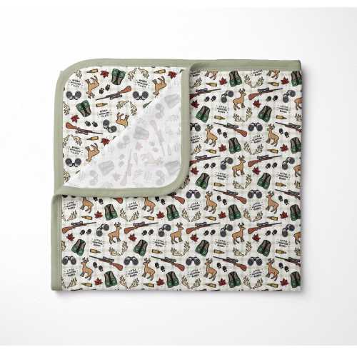 Deer Hunting Baby Bamboo Swaddle Blanket