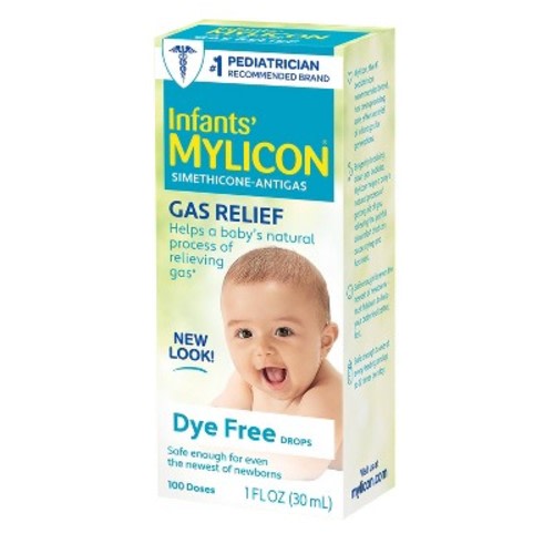Mylicon Infant Gas Relief Colic Dye Free Drops - 1 fl oz