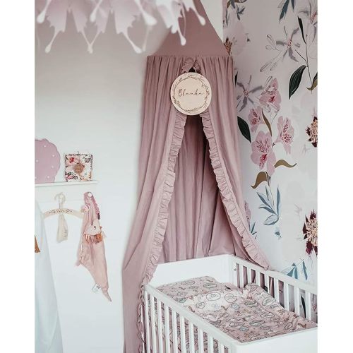 Crib Canopy (Dusty Rose)
