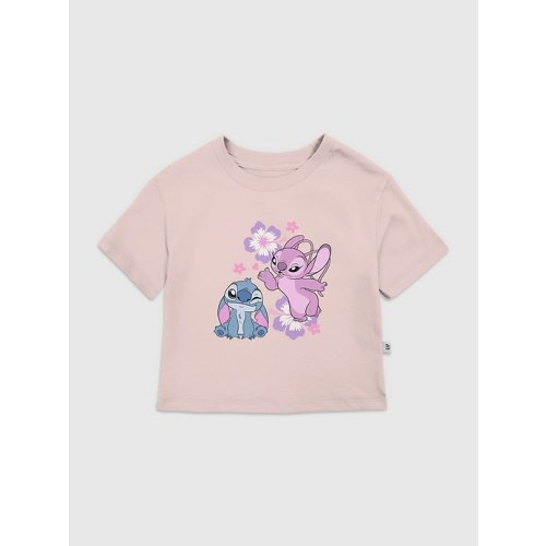 Toddler Disney Angel and Stitch Graphic T-Shirt
