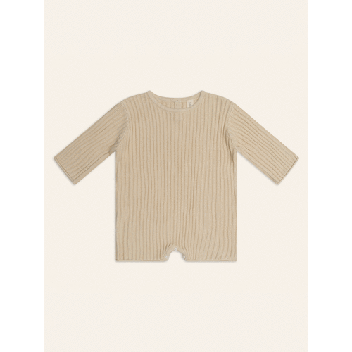 Essential Knit Romper | Biscuit