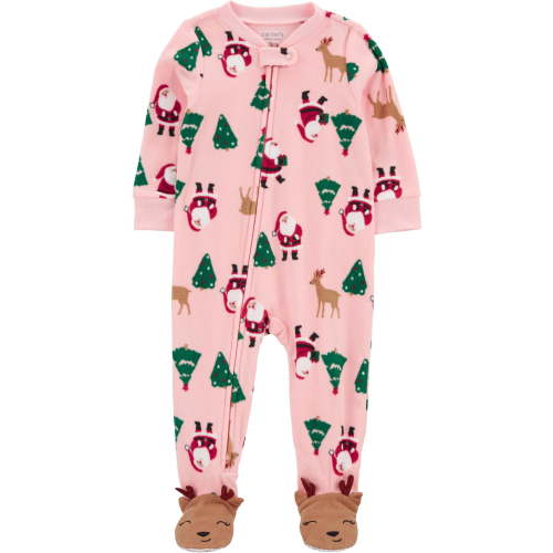 Carter's Child of Mine Toddler Holiday Pajama Sleeper, One-Piece, Sizes 12M-5T