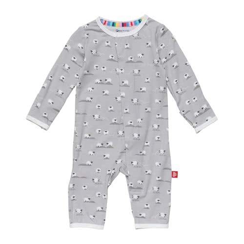 Magnetic Me Magnetic Convertible Coveralls | Silky Soft Modal Fabric | Baby Onsie Available in Sizes NB - 24M