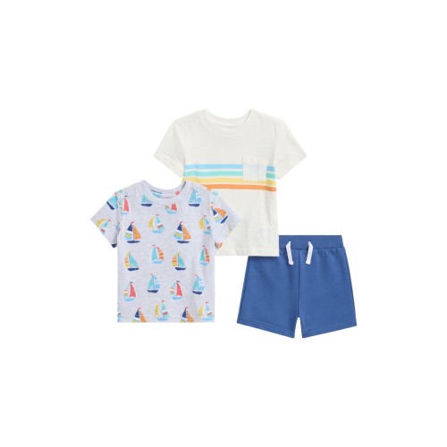 Little Me 3-Piece T-shirt & Shorts Set | Nordstromrack