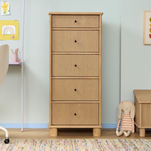 Kids Elora Tall Dresser w/ Jewelry Storage