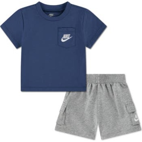 Pocket T-Shirt & Shorts Set, 12M