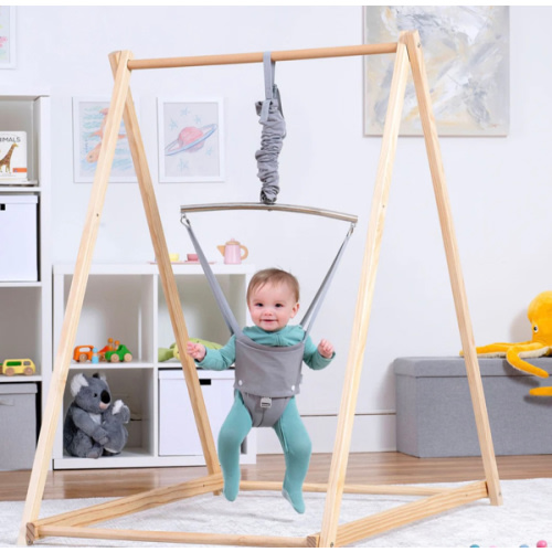 Tulip Foldable Baby Bouncer with Harness | Lightweight & Safe
