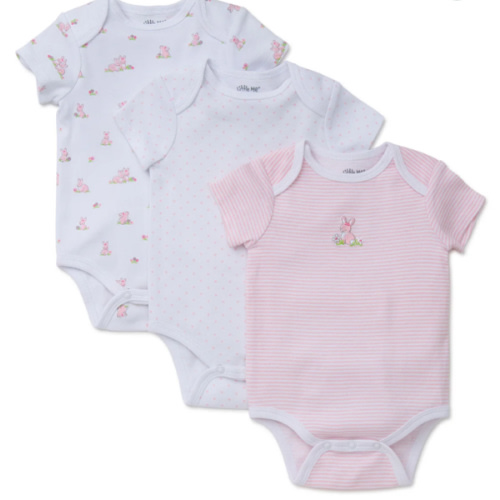 Baby Bunnies 3-Pack Bodysuits