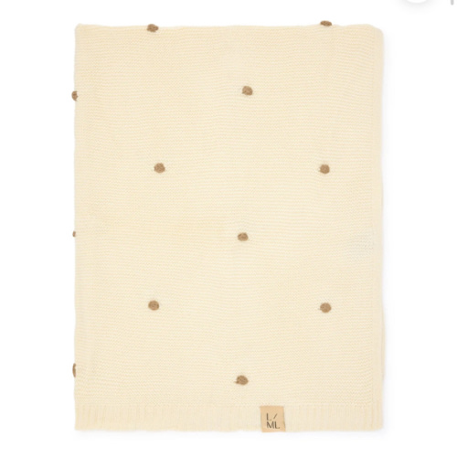 Milkdrop Knitted Blanket - Baby Blankets at Louie Meets Lola