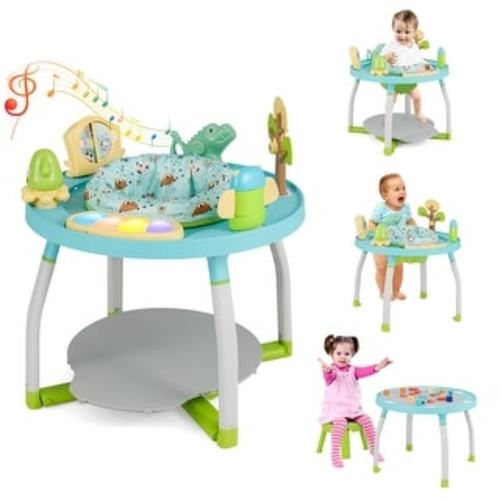 Costway 5-in-1 Baby Activity Center with Rotating Seat Removable Toys - See Details