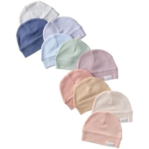 Charlie 10-Pack Caps 100% Organic Cotton Beanie Hats
