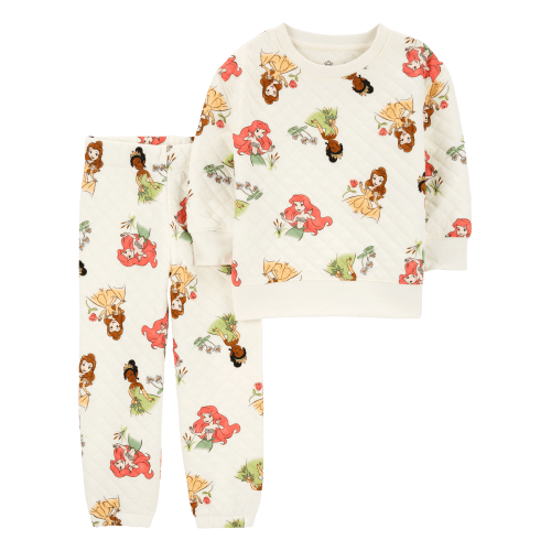 Baby 2-Piece Disney Princess Sweatshirt & Pant Set - Carter's | Carter's
