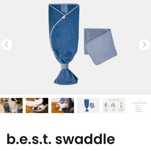 B.E.S.T. Swaddle | Taking Cara Babies