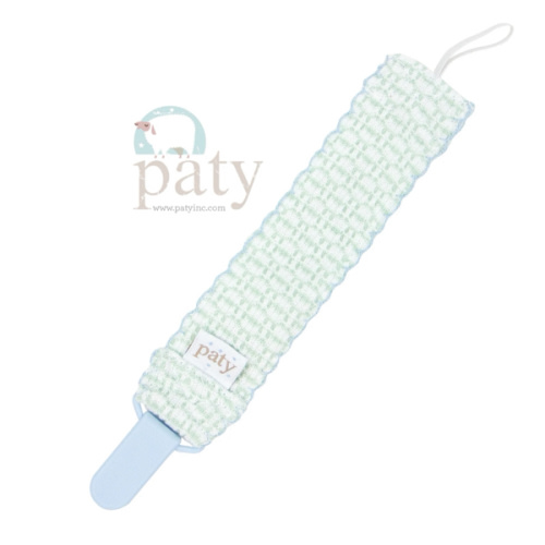 Paty Knit Pacifier Clip #289