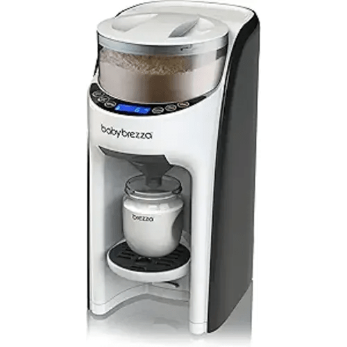Baby Brezza New and Improved Formula Pro Advanced Formula Dispenser Machine - Automatically Mix a Warm Formula Bottle Instantly - Easily Make Bottle with Automatic Powder Blending, White
