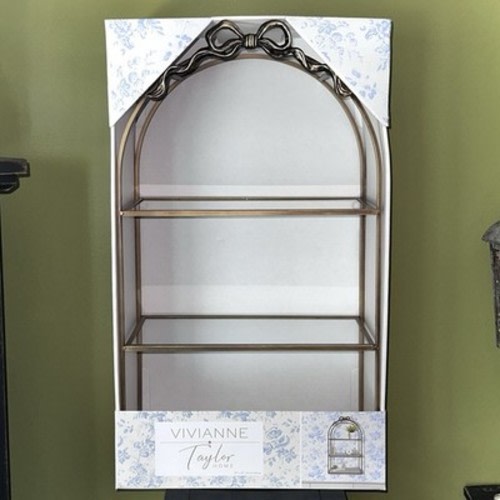 VIVIANNE TAYLOR Coquette Bow Hanging Decorative Shelf 15 x 27” NIB TikTok Viral