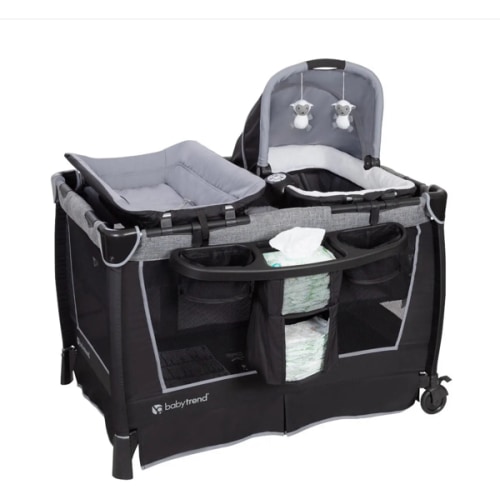 Simply Smart™ Nursery Center® Playard in Whisper Grey