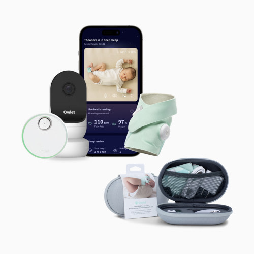 Owlet Dream Duo 2 Travel Bundle Smart Baby Monitor