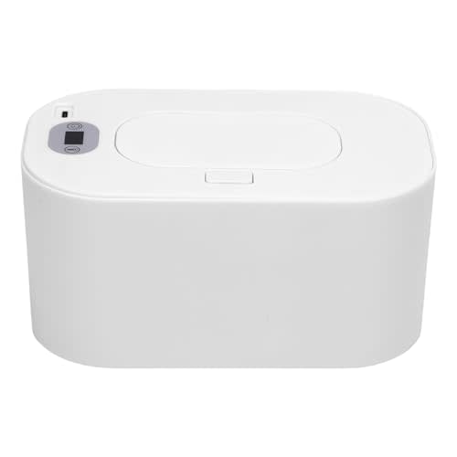 Dpofirs Wipe Warmer, Fast and Uniform Heating, USB Powered, Outdoor Use, Baby Safe ABS Material for Home and Car (White Temperature Setting)