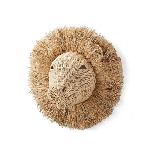 Wicker Animal Head | Serena and Lily